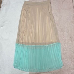 Forever 21 Pleated Maxi Skirt
